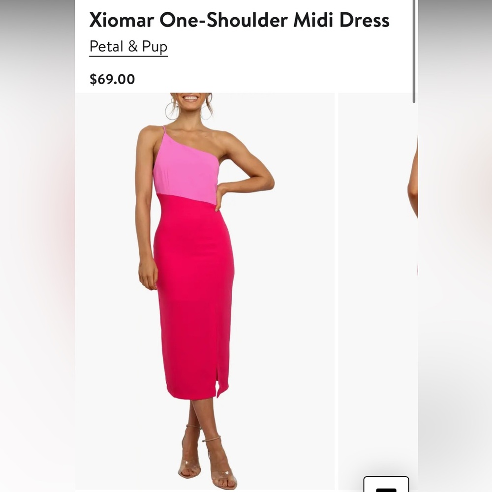 Petal & Pup Pink Xiomar Dress Size 2